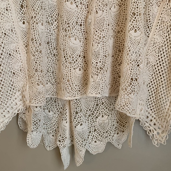 Ryu blouse sweater, crochet lace top shirt, boho, bohemian - Picture 4 of 8